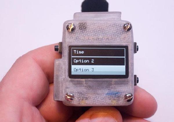 Arduino兼容3D打印智能手表