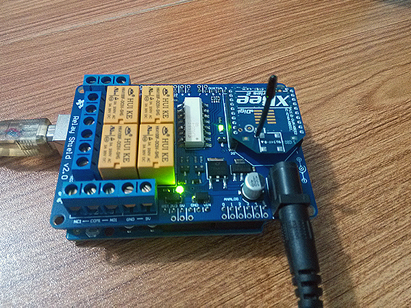 XBee连接Arduino