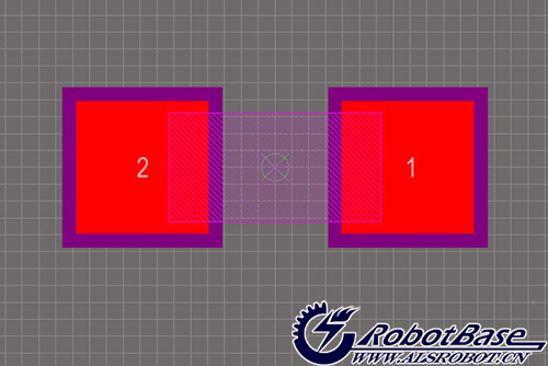 添加了3D模型的PCB封装