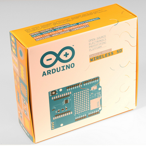 Arduino无线SD扩展板 Arduino原装进口